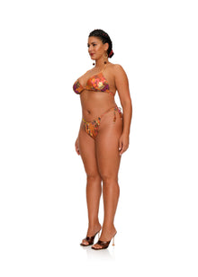 Inti Reversible Bikini Top | Kola Print
