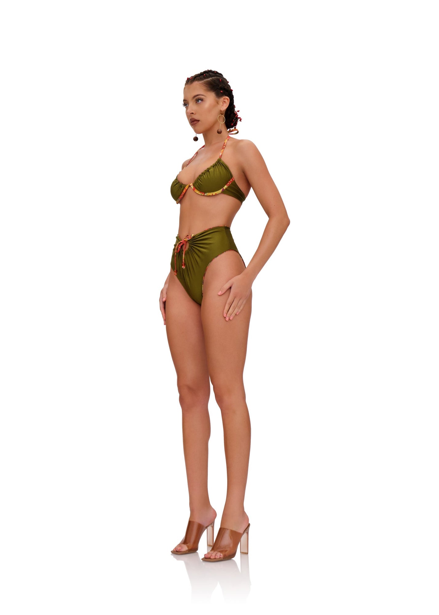 Uwa Reversible Bikini Bottom | Kola Print