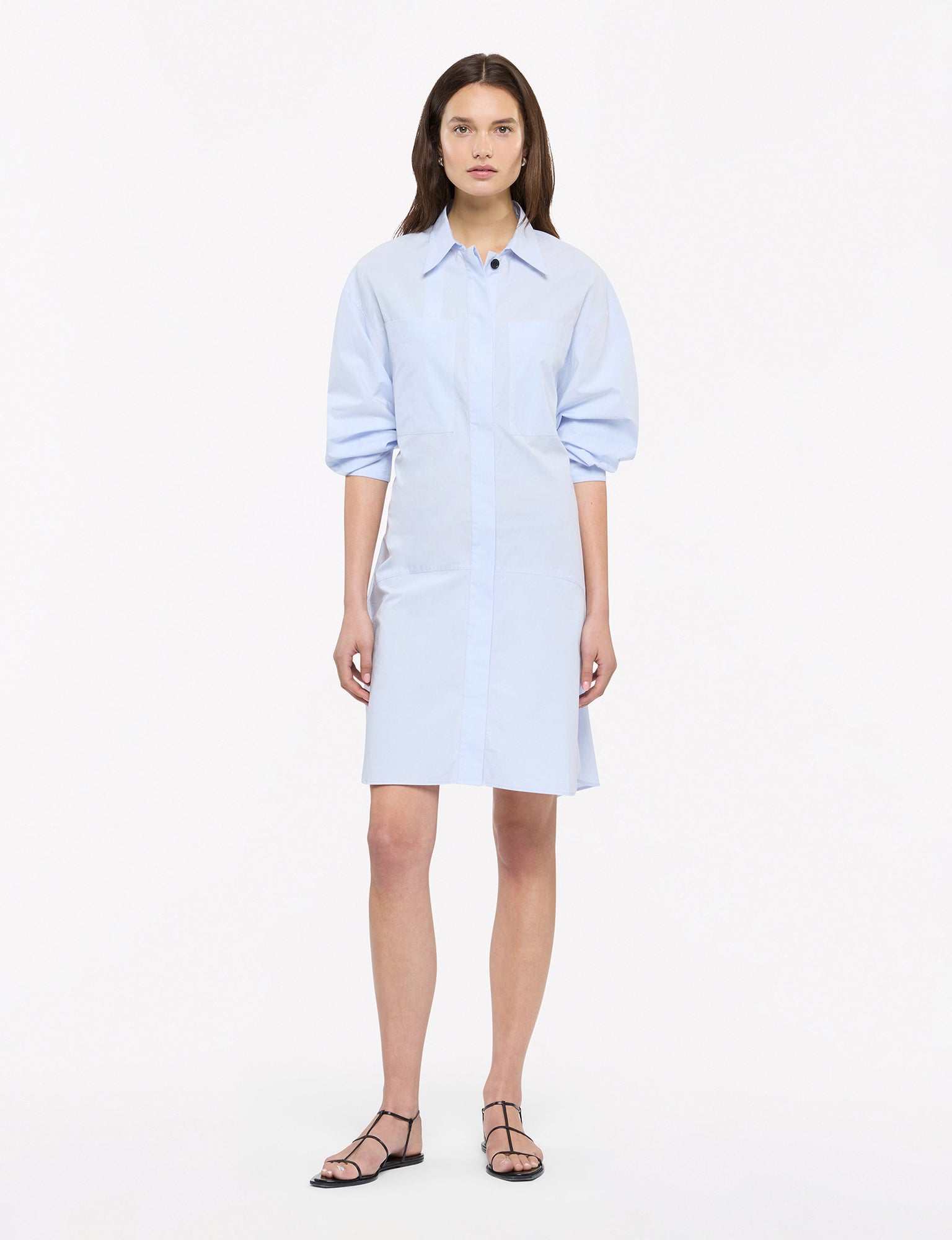 Women | Shirt Dress | French Blue