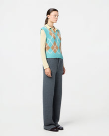 Argyle Vest | Glacier Combo