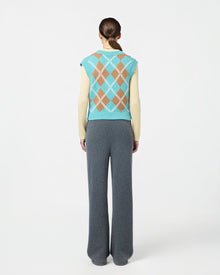 Argyle Vest | Glacier Combo