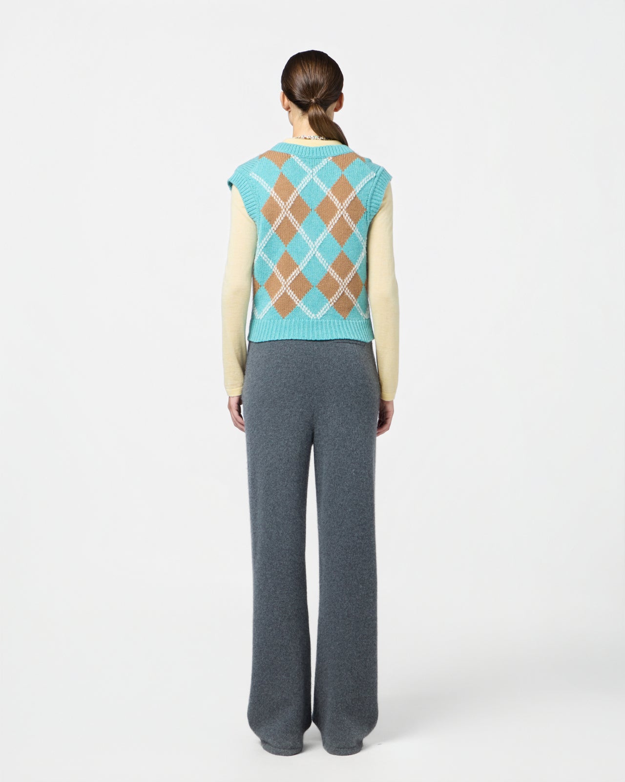 Argyle Vest | Glacier Combo