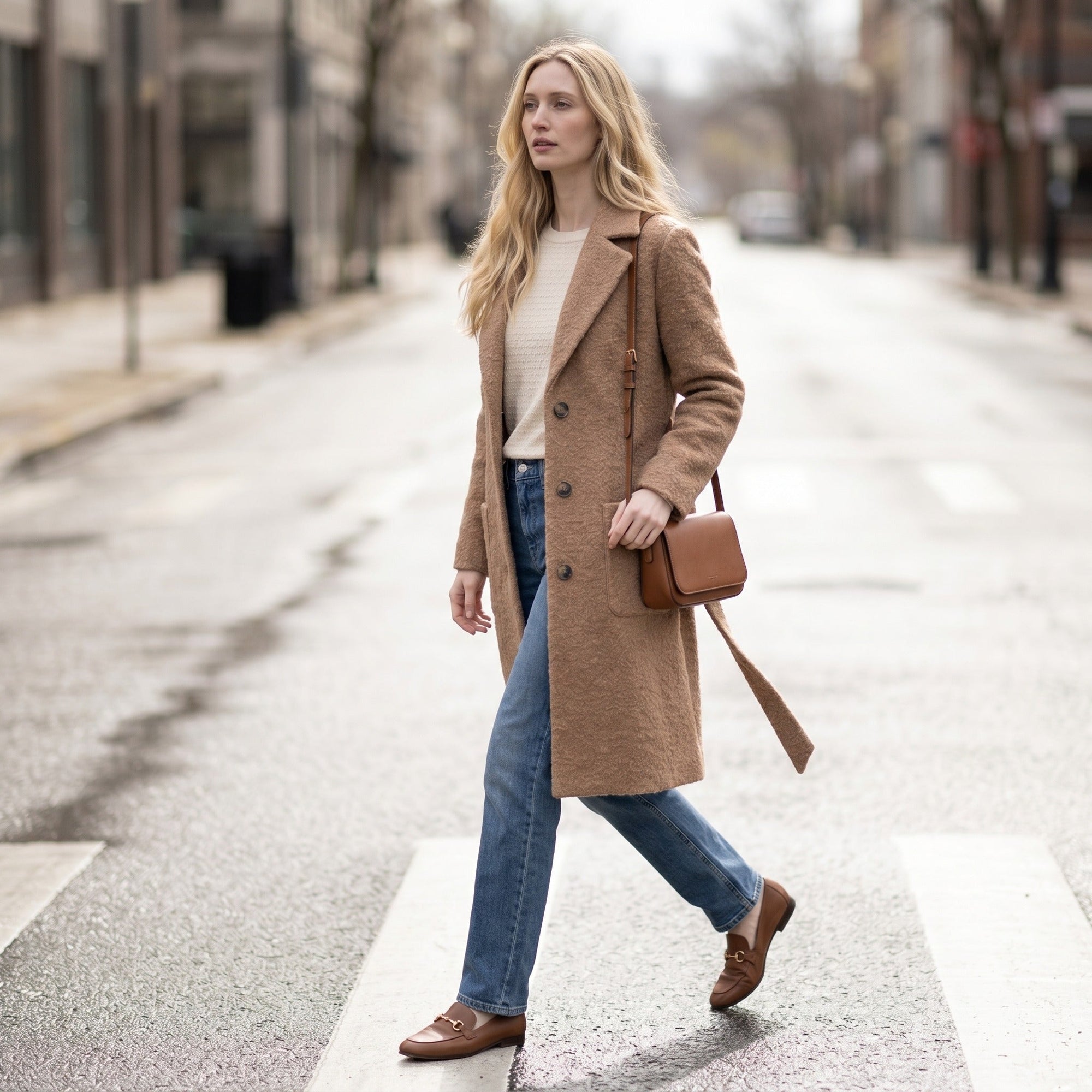 Women | Amelia Coat | Beige