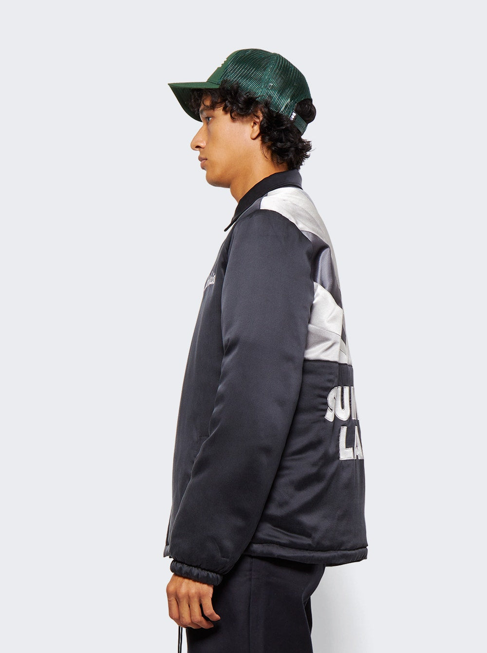 Men | NAHMIAS | Summerland Rainbow Windbreaker Black Grey