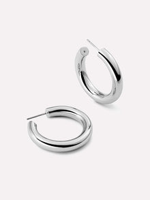 Tia Small Hoop Earrings | Sterling Silver