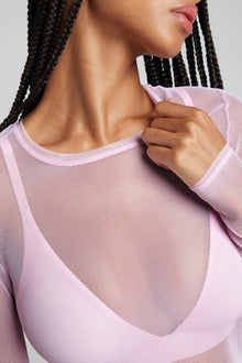 Fete Long Sleeve Top | Lilac