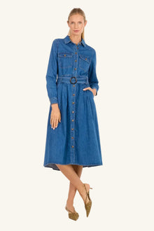 Arrowleigh Dress | Denim Garment Wash