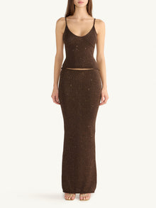 Dark Chocolate Sequin