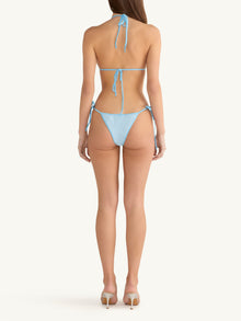 Lio Bikini Bottom | Baia Blue Sequin