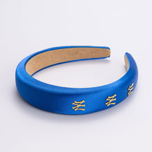Bijoux Sport by Luv Aj MLB Satin Logo Headband | New York Yankees