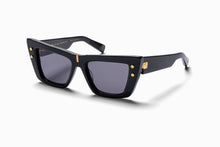 Womens | B - Eye Sunglass | Black - Gold | Dark Grey