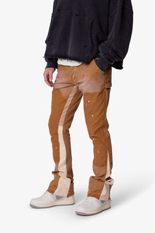 B243 Flare Denim | Brown