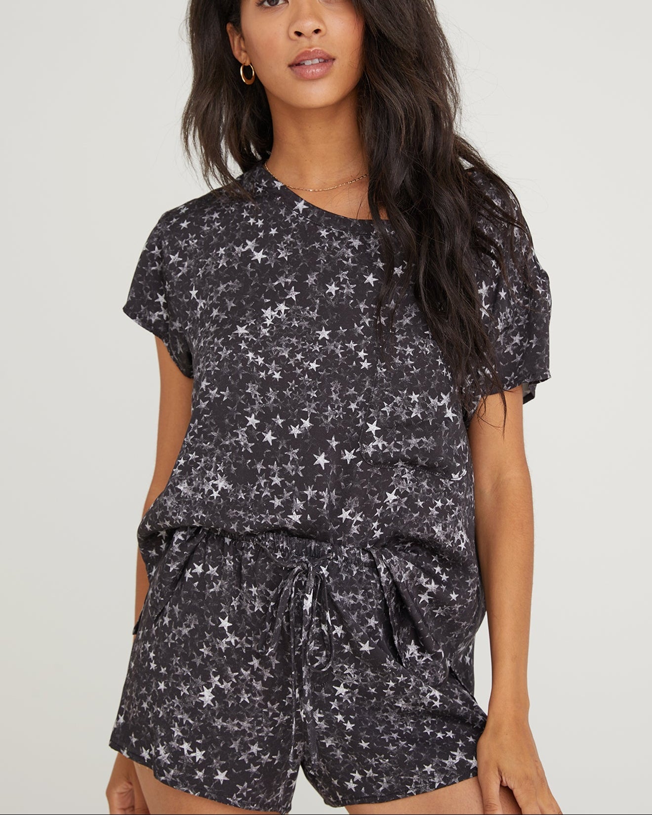 Flowy Short | Stardust Print