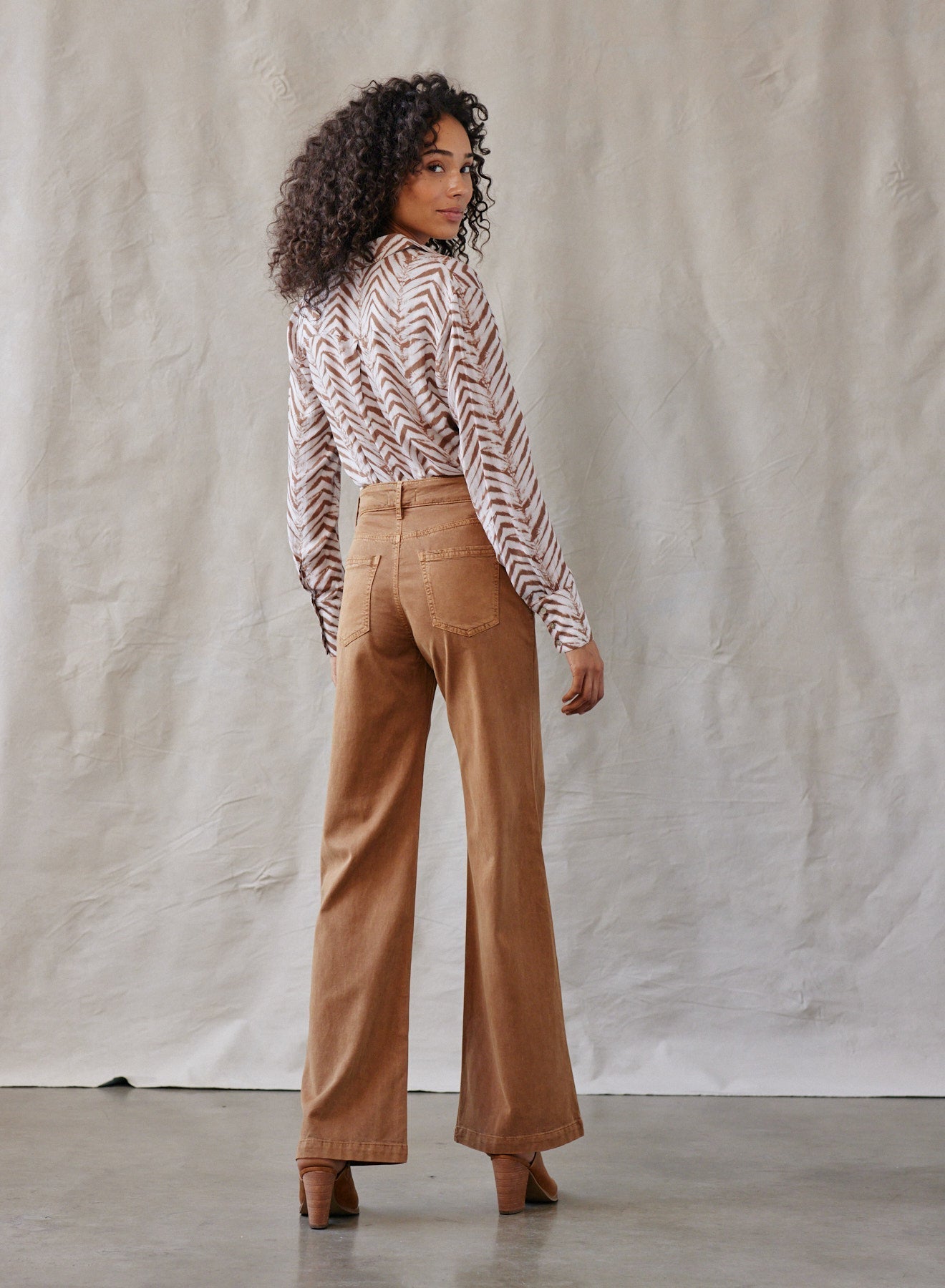 Harlow - 70'S Jean - Warm Copper