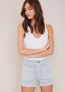 Brigette Two Pocket Short | Spring Sage