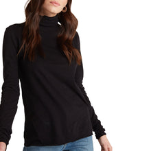 Turtle Neck Top - Black