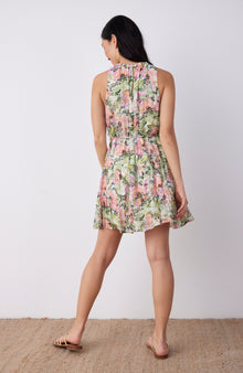 Sleeveless Tiered Mini Dress | Oasis Floral Print