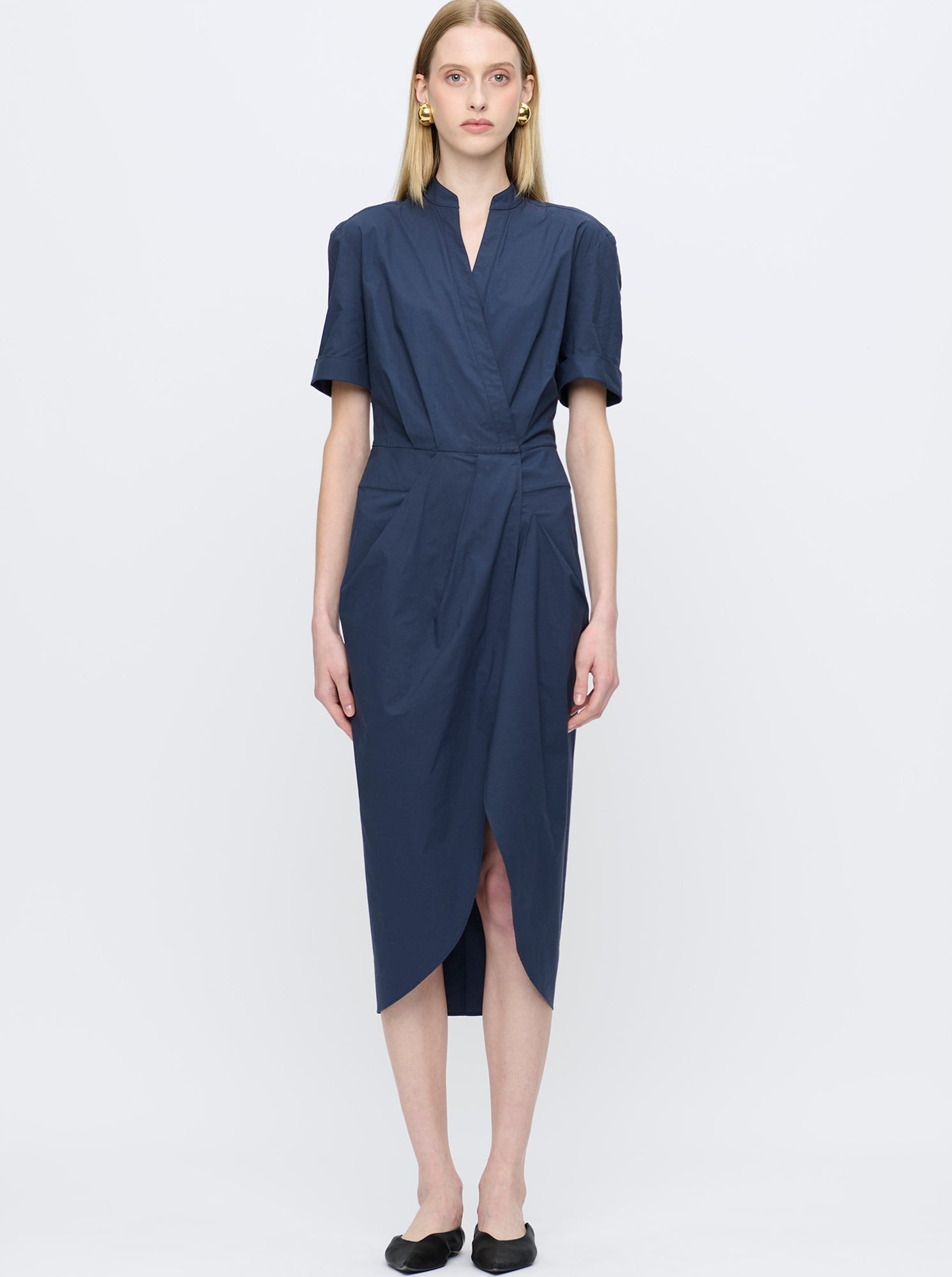 Bali Wrap Dress | Navy