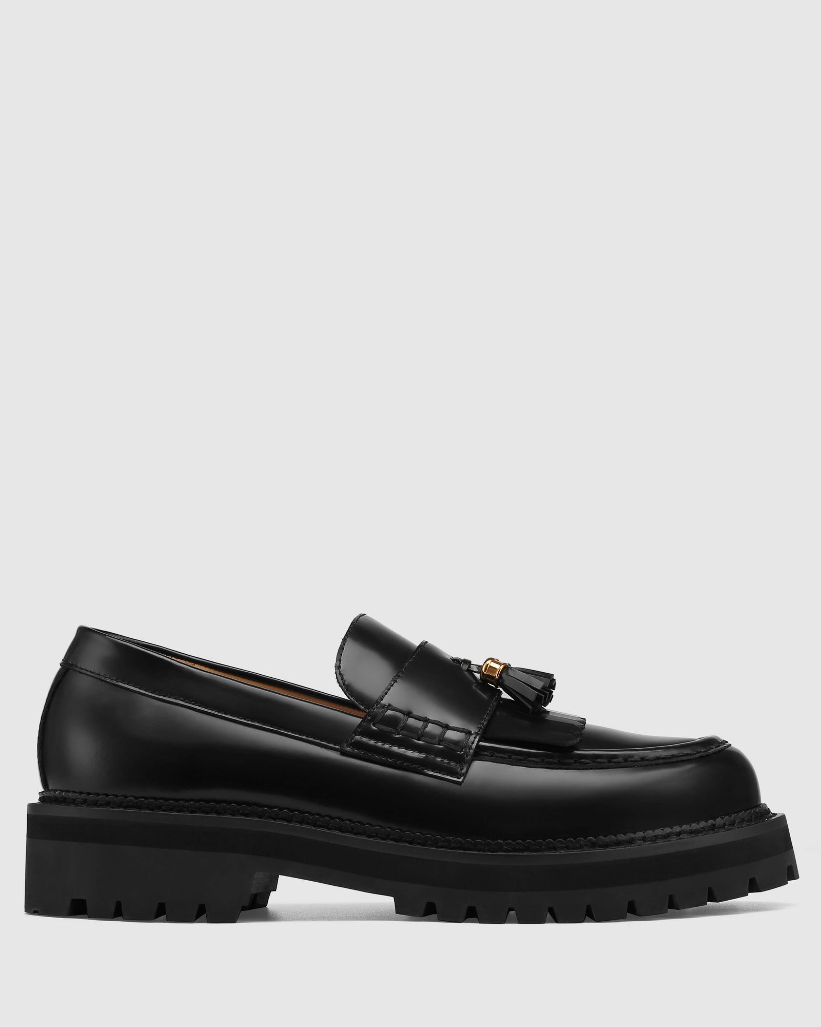 Mens | Banter Box Leather Loafer | Black