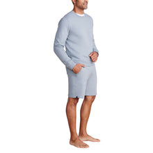 Malibu Collection Men's Pima Cotton Fleece Short | Dolphin Blue