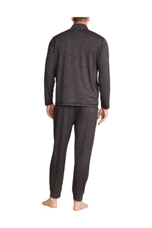 Mens | Malibu Collection Butterchic Knit Heavy Zip Up | He Carbon