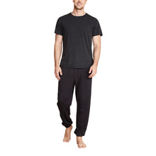 Malibu Collection Men's Triblend Pigment Washed Tee | Black