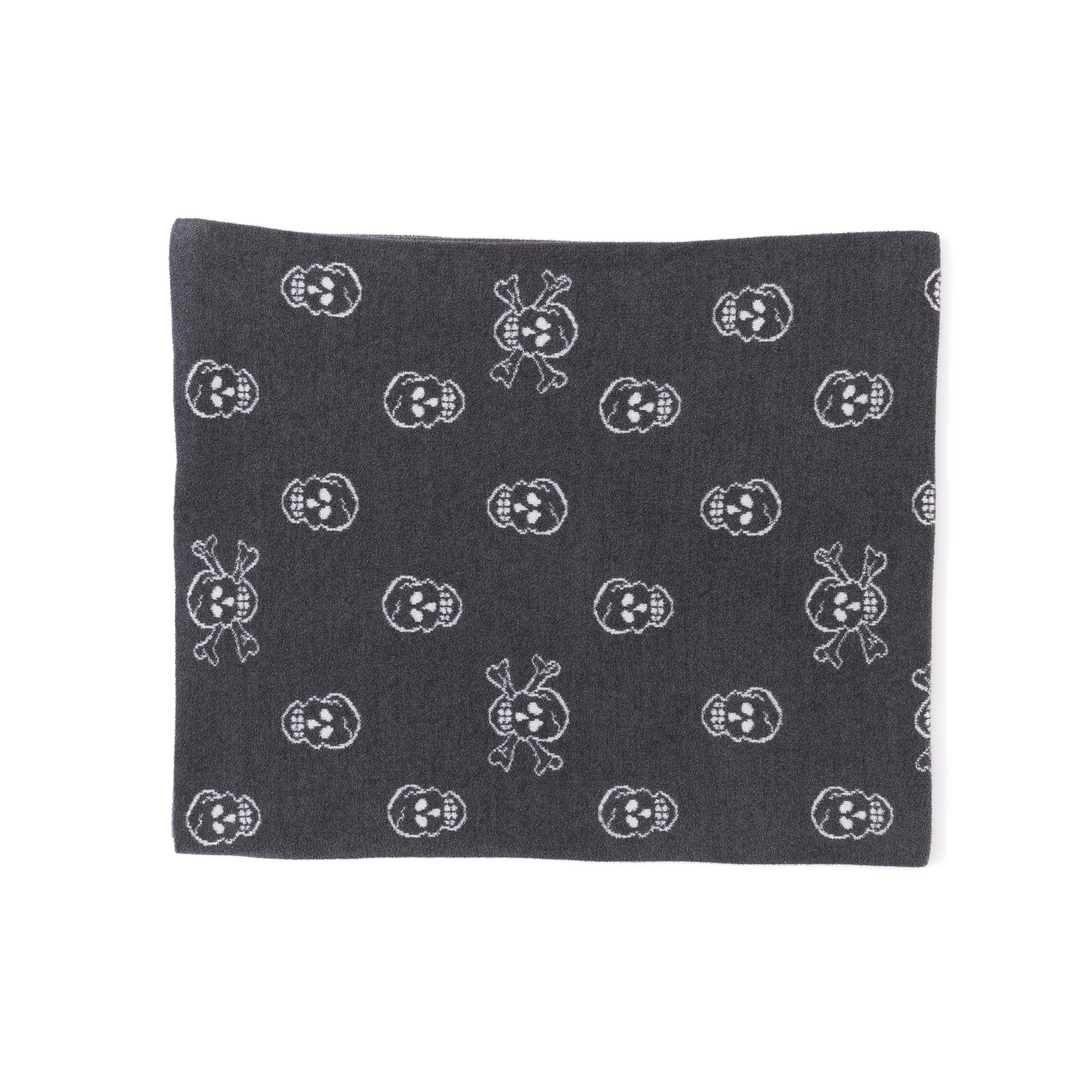 Cozychic Ultra Lite Skull Print Scarf | Carbon/Almond