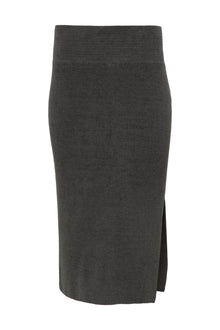Womens | Cozychic Ultra Lite Ribbed Midi Skirt | Carbon