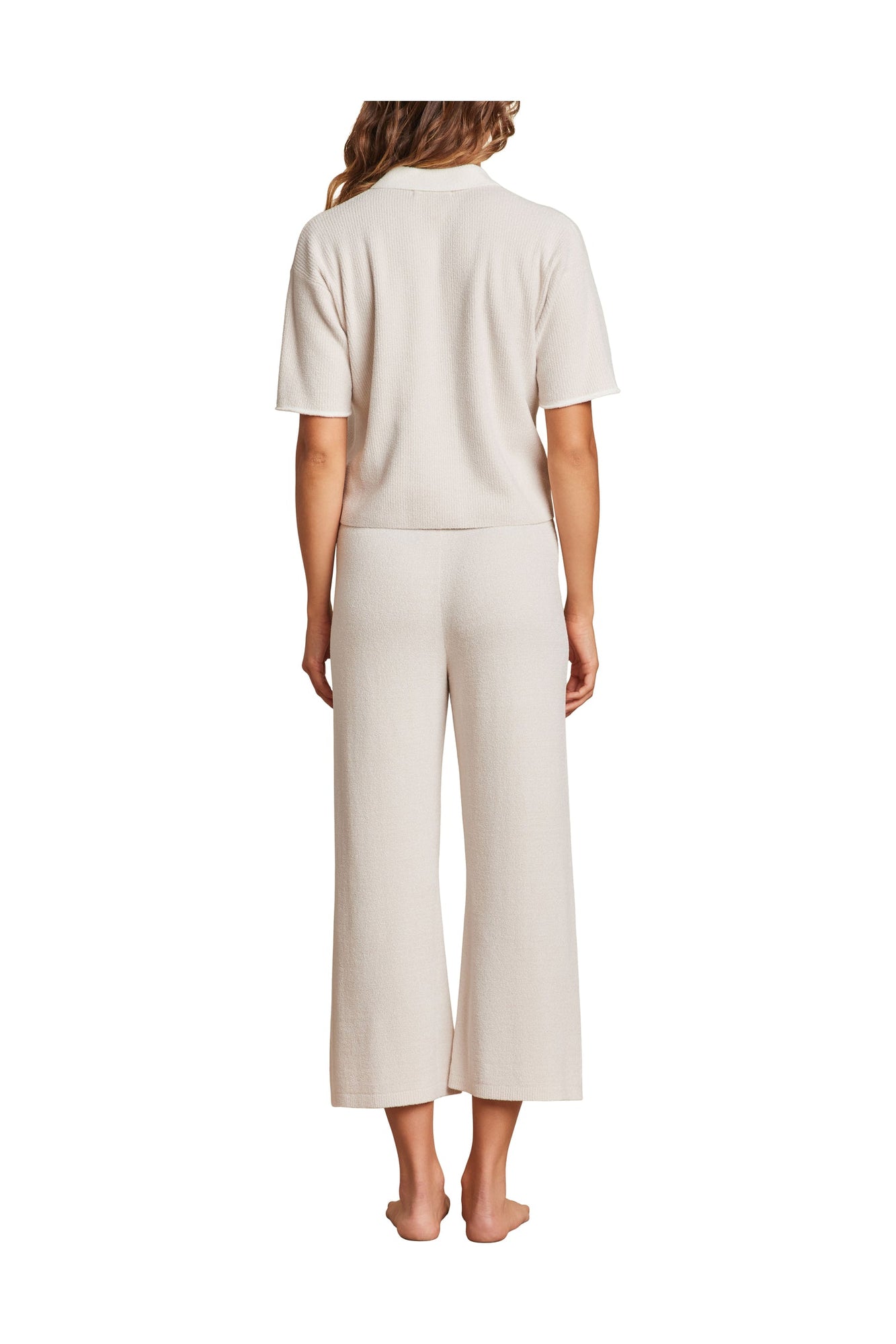 Womens | Cozychic Ultra Lite Rolled Edge Short Sleeve | Sand Dune/Pearl