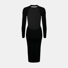 OW Collection BECCA Dress Account 002 - Black Caviar
