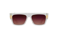 Unisex | B - III Sunglass | Crystal Clear - Gold | Rose Gradient Polarized