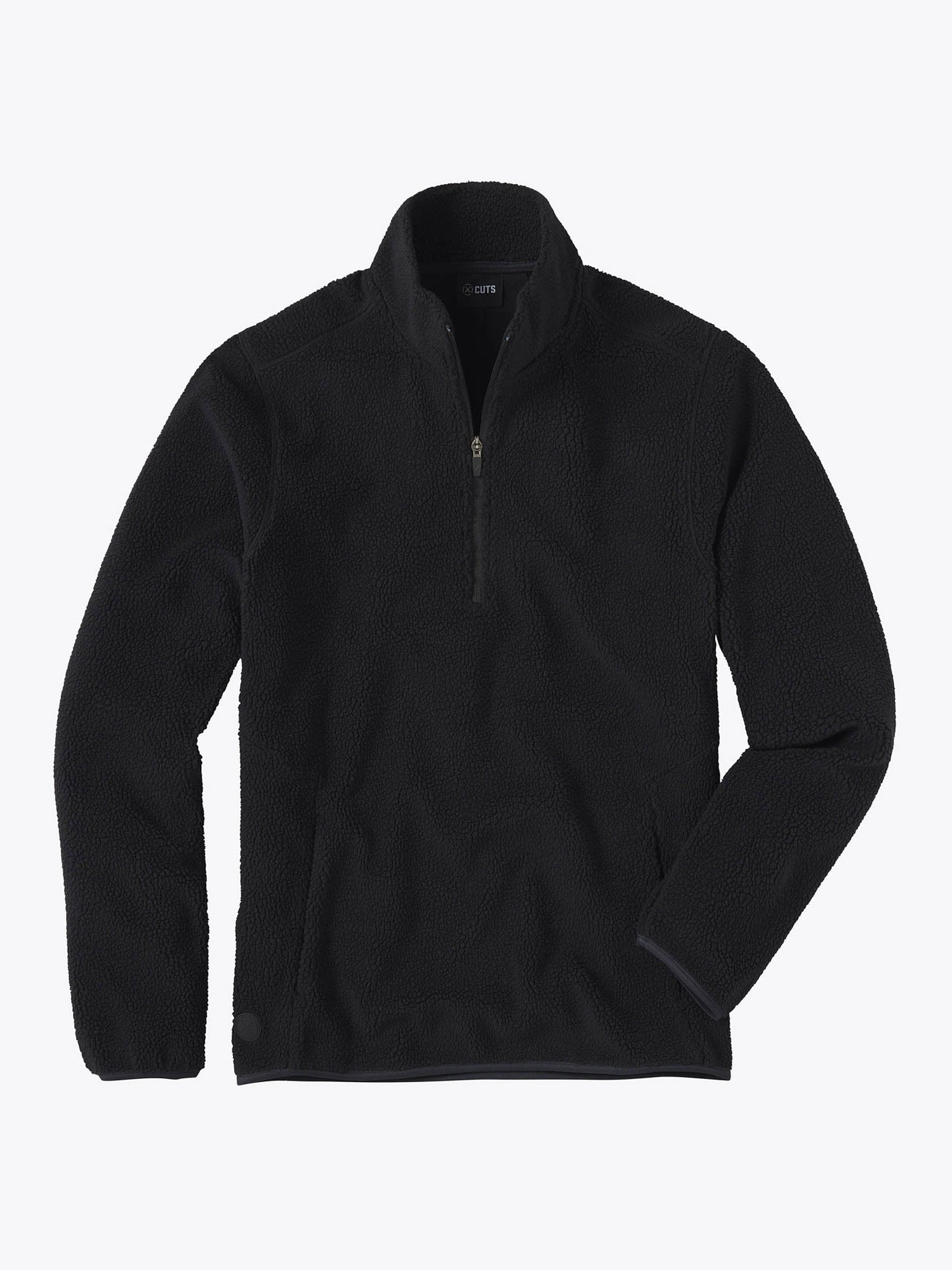 Polartec Sherpa ¬Ω Zip | Black Signature-fit