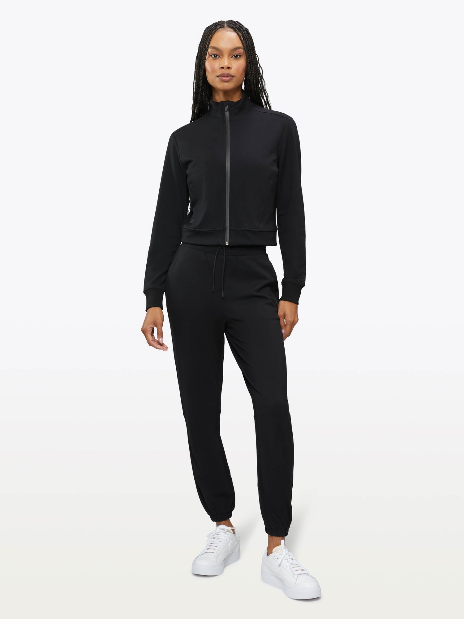 Runway Jogger | Black Slim-Fit Aeroflite