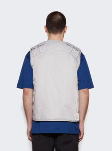 Men | Givenchy | Multipocket Sleeveless Vest Pearl Grey