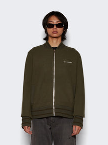 Givenchy | Knitted Varsity Jacket Khaki | Brown