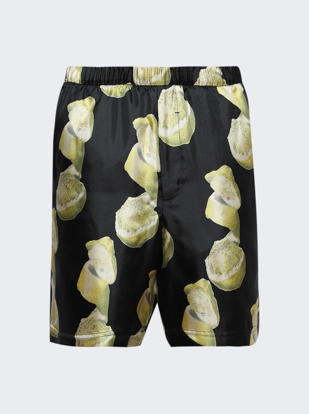 Givenchy | Formal Elastic Shorts | Black & Yellow