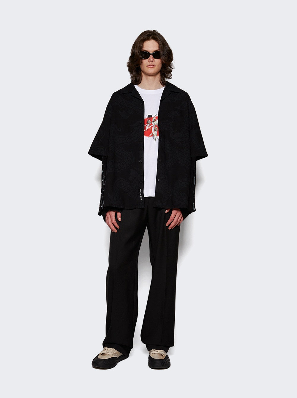 Men | Givenchy | Chinese New Year Shirt | Black