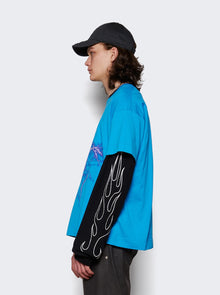 Men | Givenchy | Boxy Short Sleeve Tee Bright | Blue