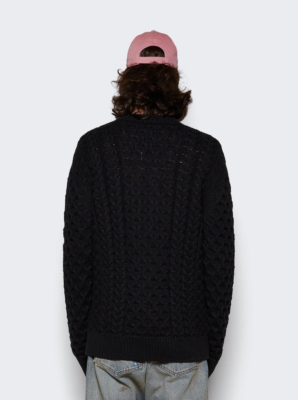 Men | Givenchy | 4g Cable-knit Sweater | Black