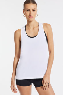 Bandier | Featherweight Tank | White