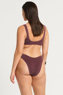 Malibu Crop | Amarena Lurex Micro