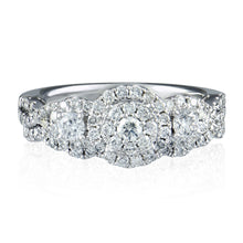 1.00 CT Round Natural Diamond | Bridal Ring | 14K White Gold | H-I Color | I2 Clarity