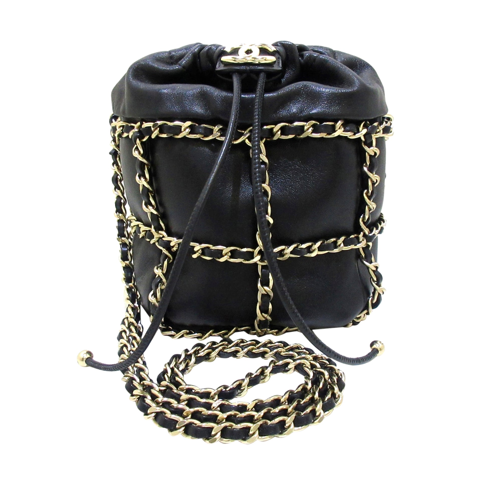 Chanel | Pre-Owned CC Bucket | Black