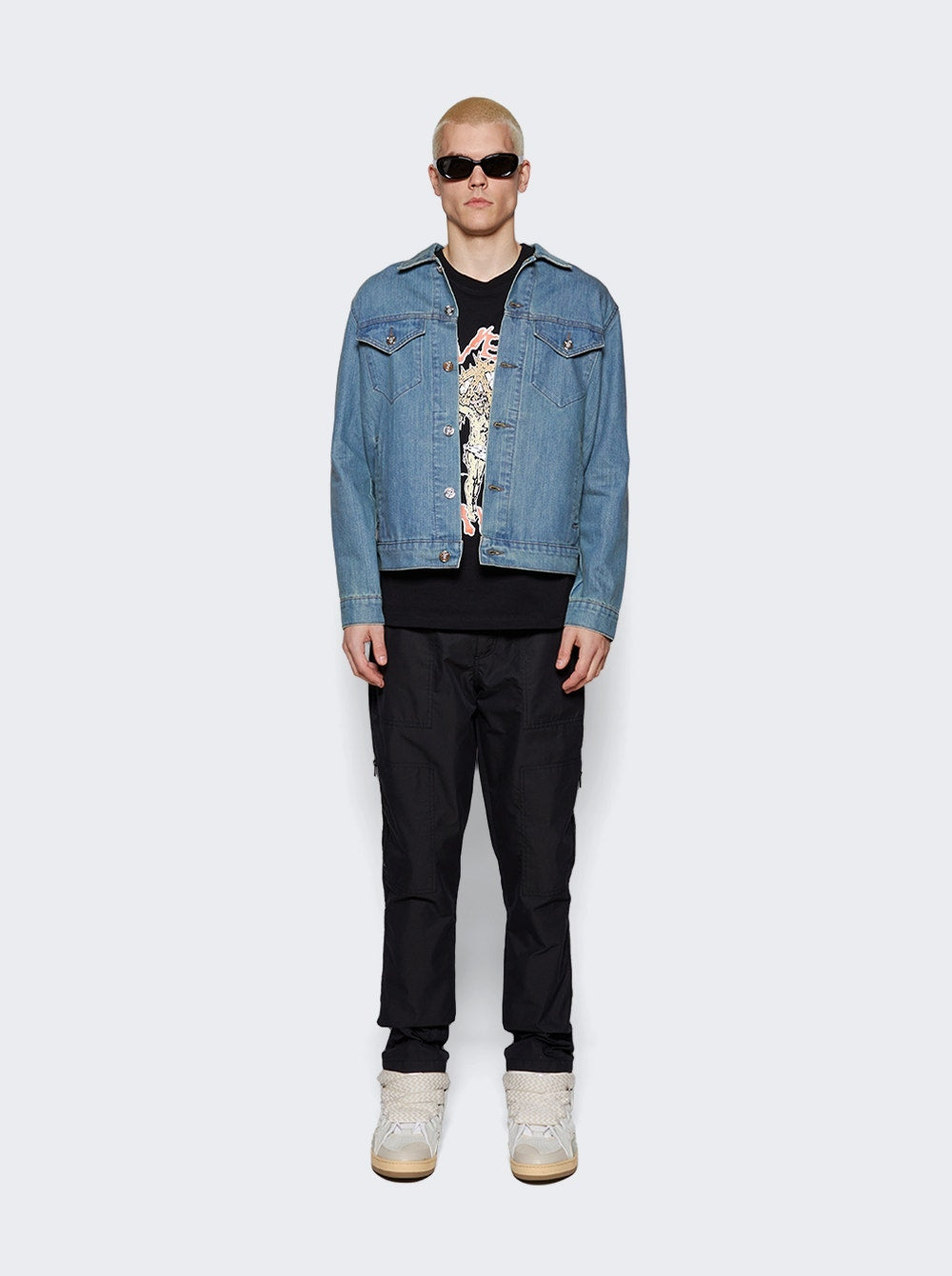 Men | Seventh Heaven | Denim Cross Jacket | Blue