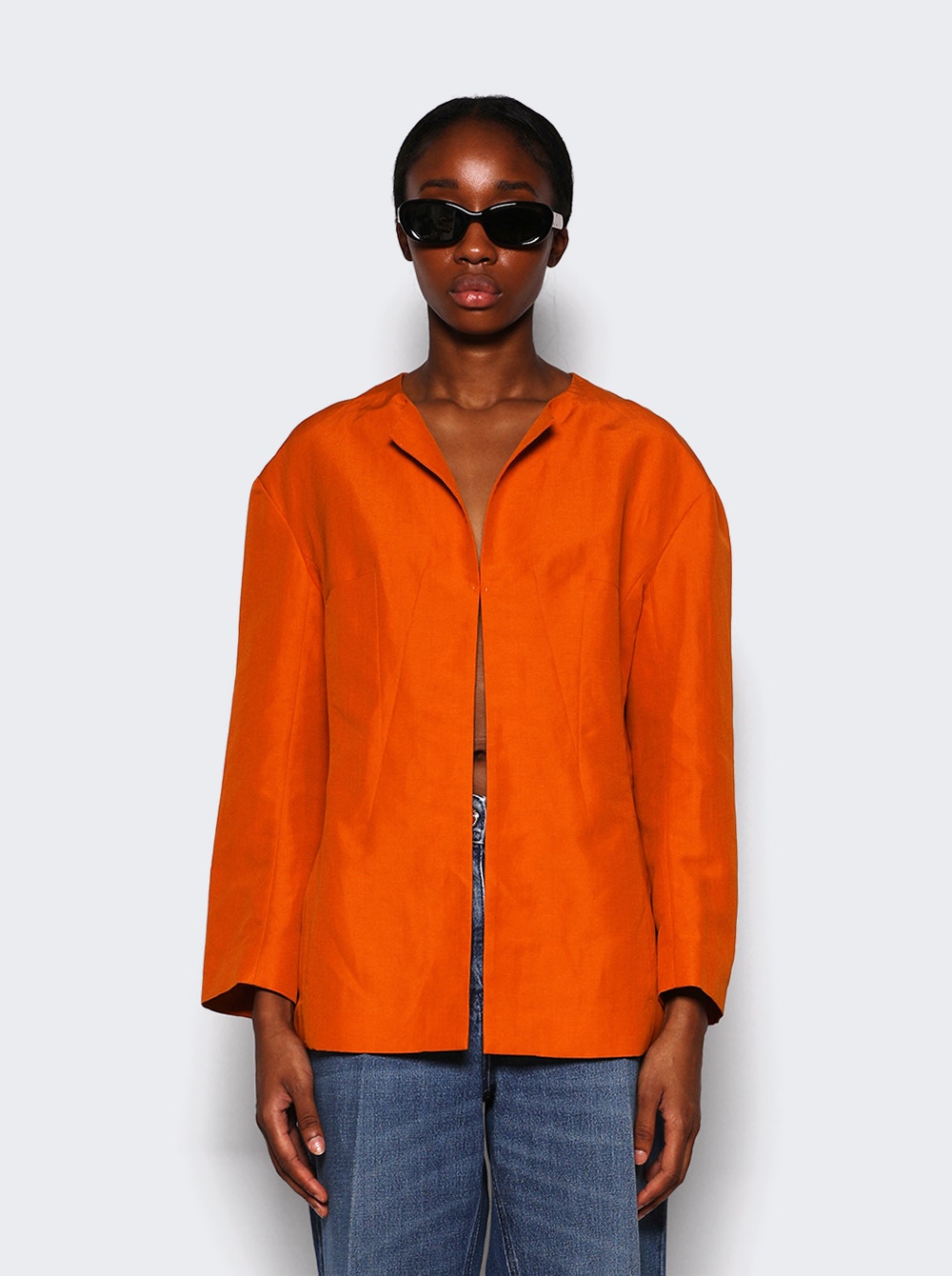 Givenchy | 4g Detailed Shirt | Dark Orange