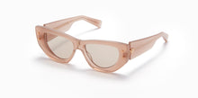 Womens | B - Muse Sunglass | Cloudy Nude - White Gold | Medium Brown