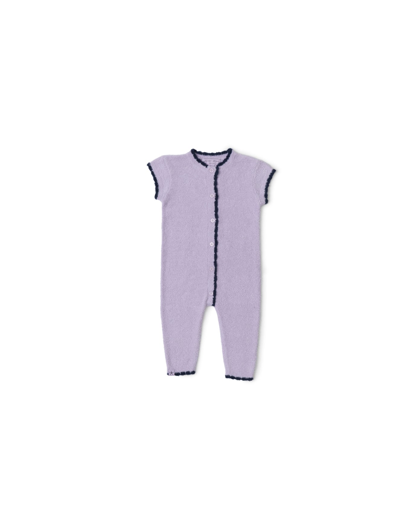 Baby | Cozychic Lite Scalloped Onesie | Lilac-Marine