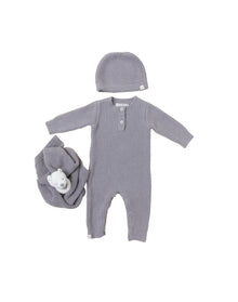 Baby | Cozychic Ribbed Bundle | Dove Gray