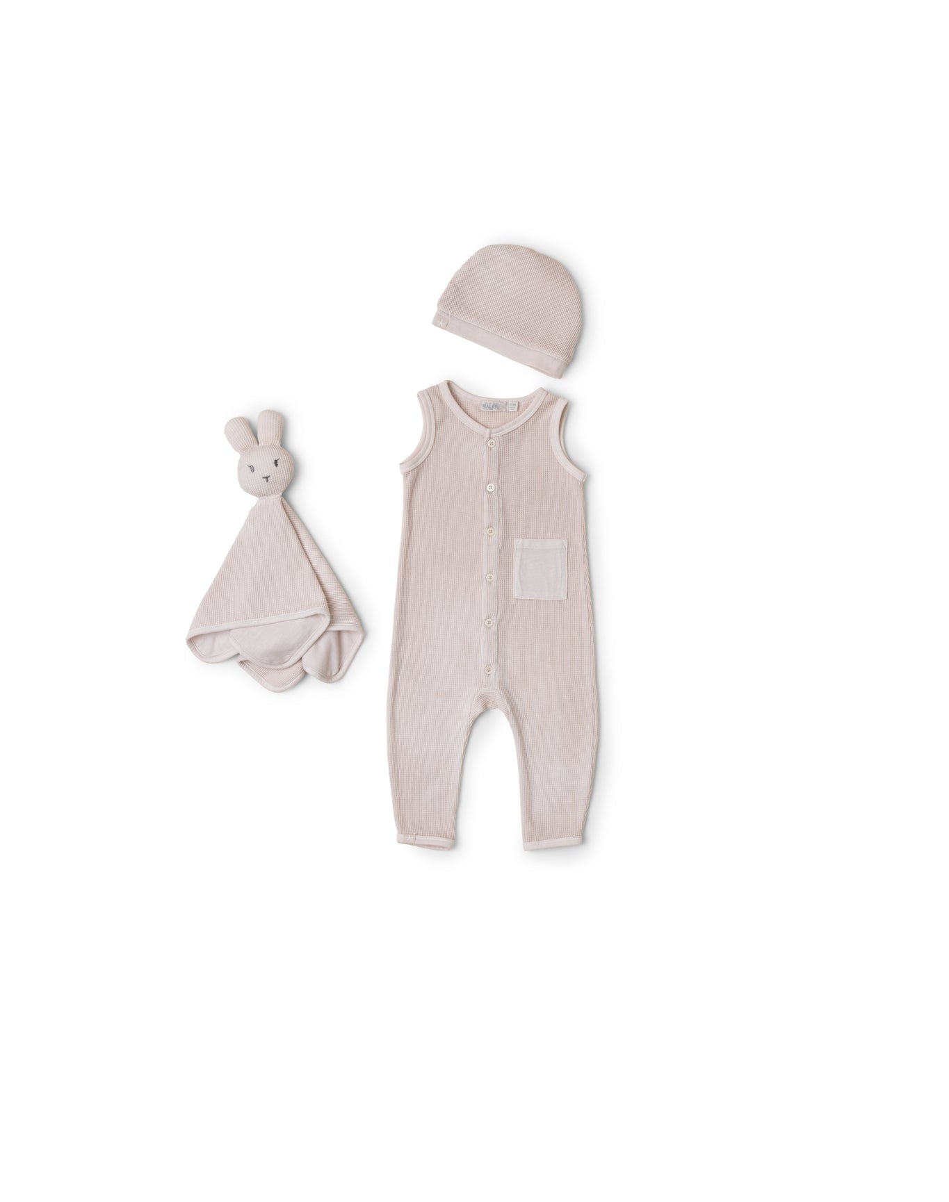 Baby | MC Waffle Onesie Set | Sand Dune