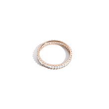 Bold Diamond Baguette Ring 14K 18K Rose Gold